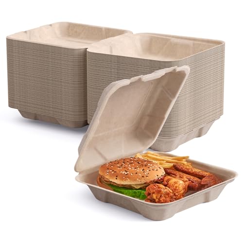 Compostable Food Containers (Bulk Pack – 200 Units)