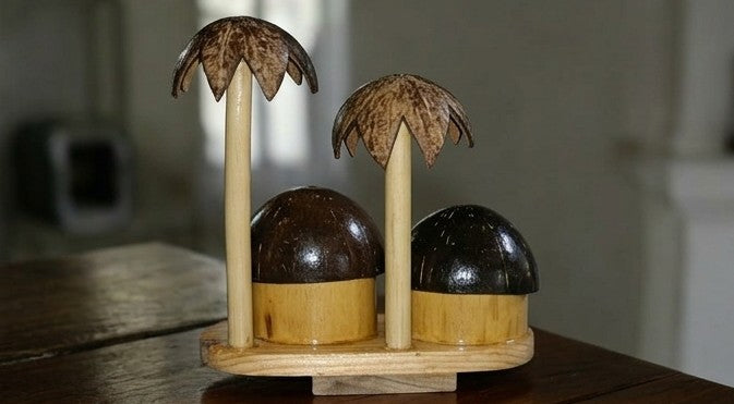Coconut Shell Home Decor Huts