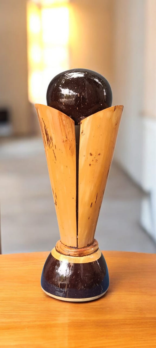 Coconut and Bamboo Eco-Friendly Sports Trophy