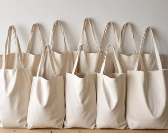 Organic Cotton Tote Bag – Reusable Everyday Carry